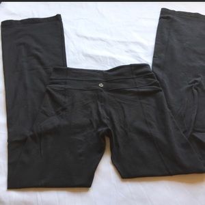 Black bootcut lulu lemon leggings